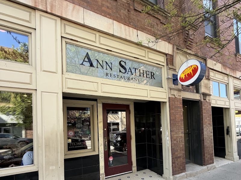 Ann Sather Restaurant exterior